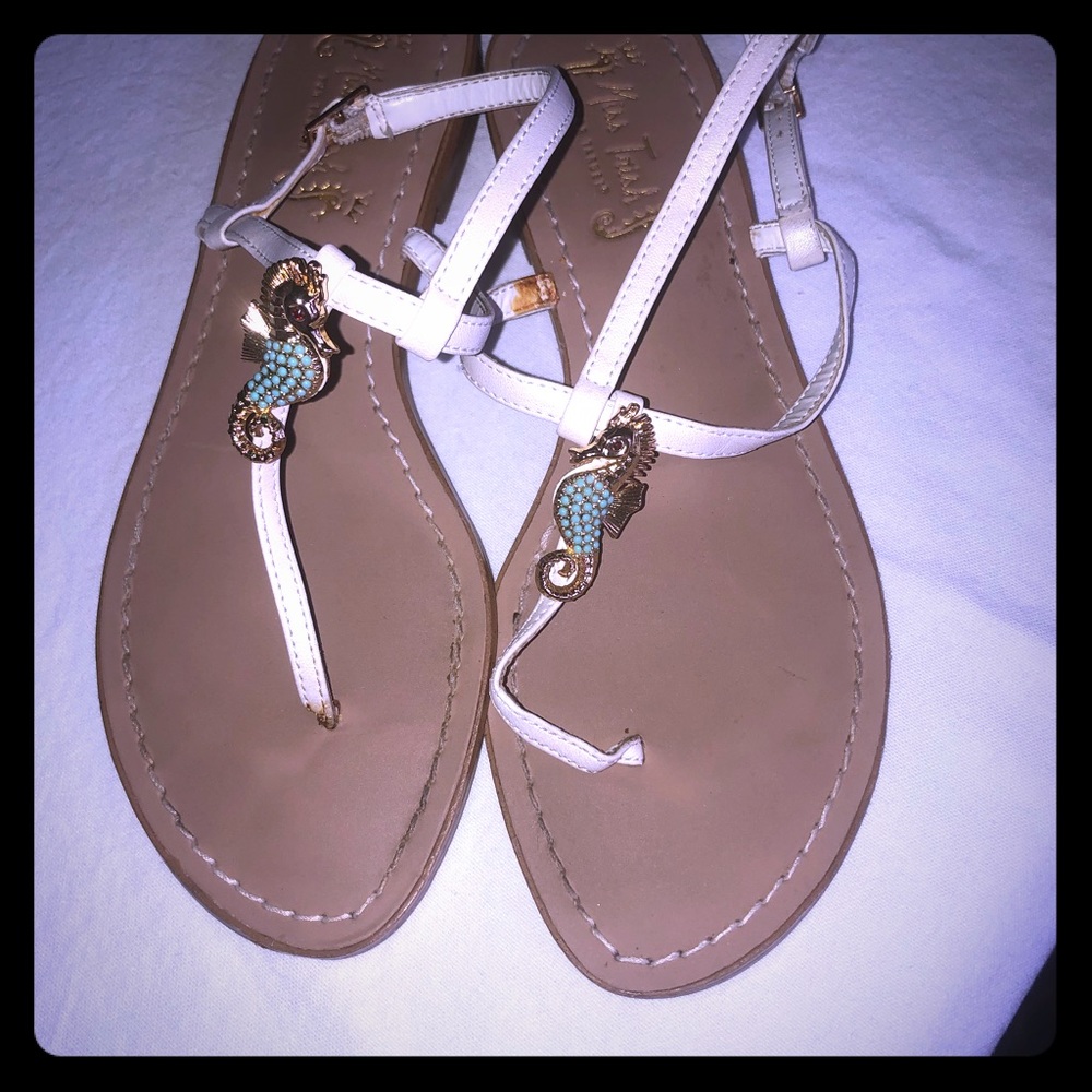 White Sandals from miss trish of Capri for target